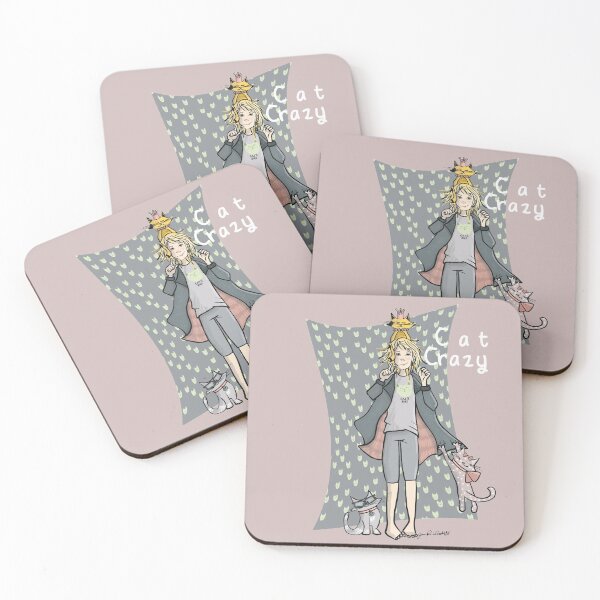 Item preview, Cat crazy designed and sold by BehindBoe.