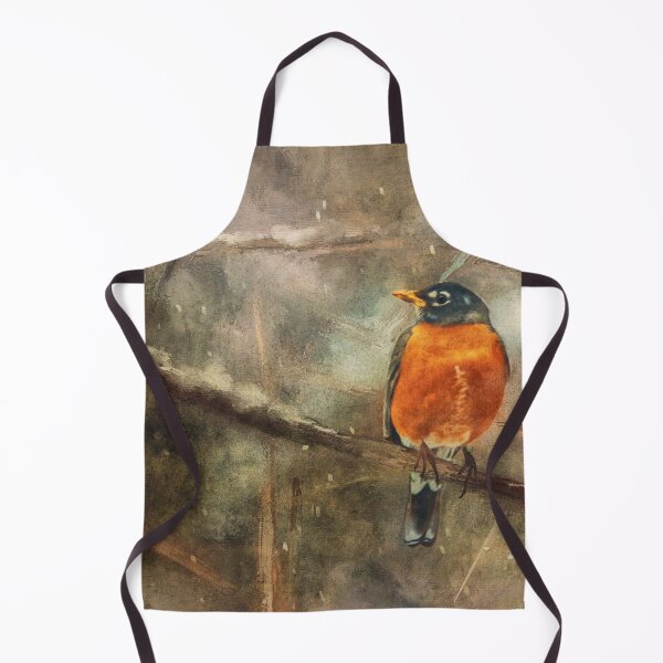 Item preview, American Robin In The Snow designed and sold by Lois  Bryan.