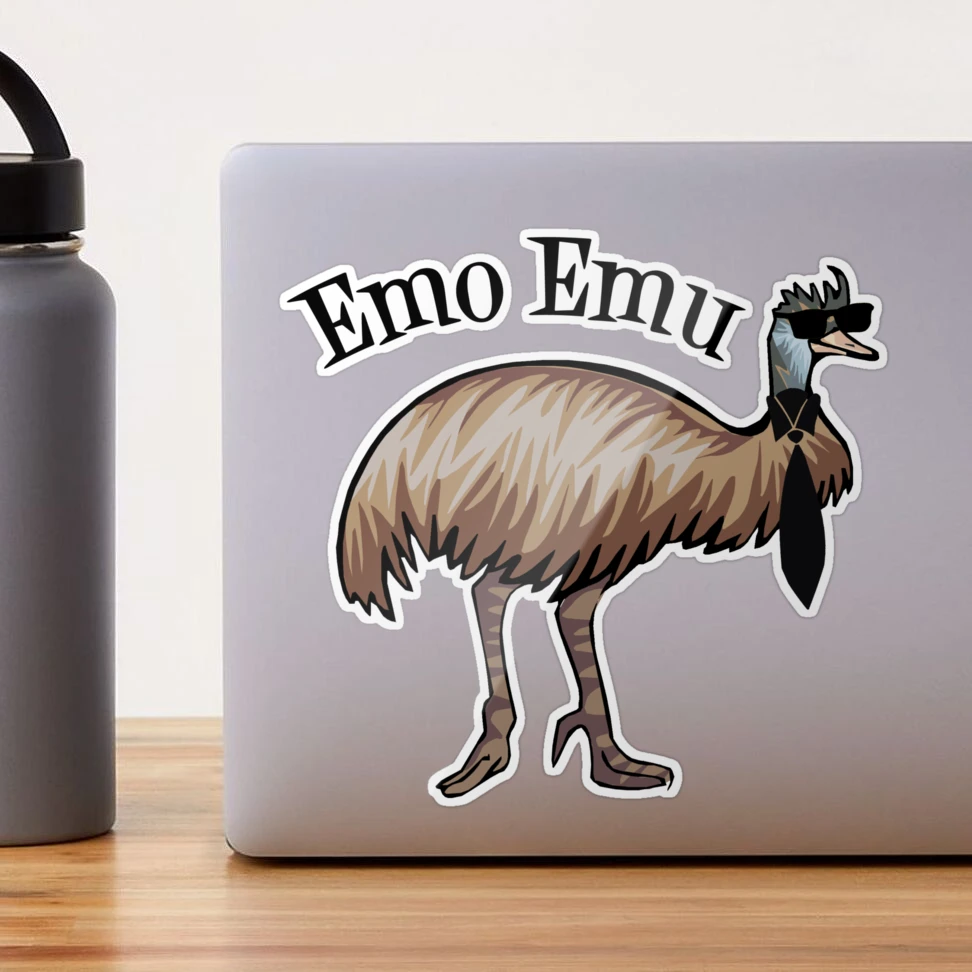 Funny Emu Bird Gifts, Funny Emo Music Quote - Emu Bird Gift - Tapestry