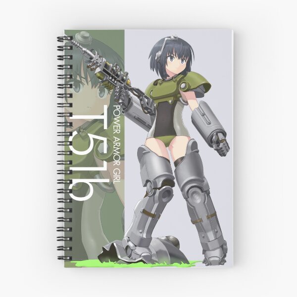Item preview, West Tek T-51b power armor Anime Pinup designed and sold by megapanda687.
