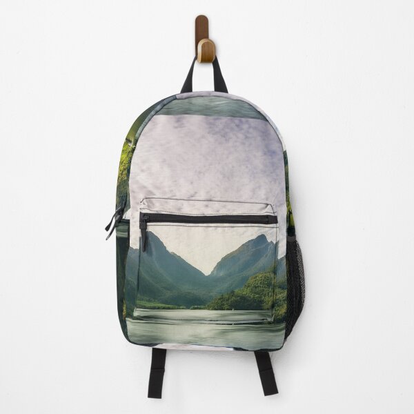 Item preview, Morning Light hitting the Docks at Doubtful Sound in New Zealand designed and sold by Danielasphotos.