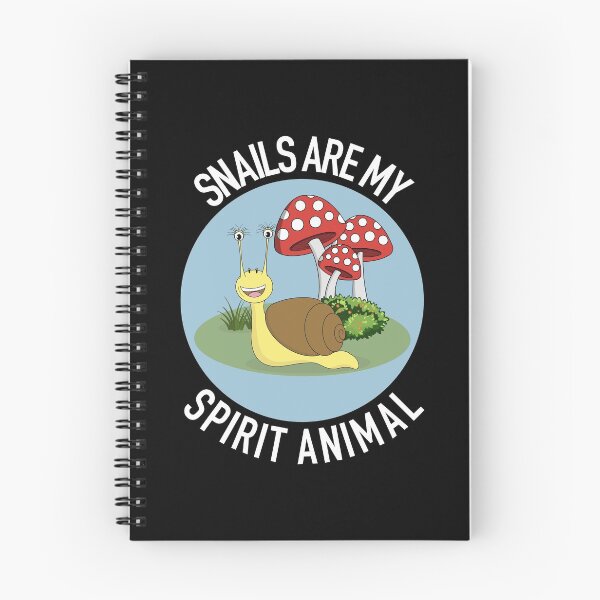 Item preview, Snails are My Spirit Animal Cute Snail with Mushrooms designed and sold by Gsallicat.
