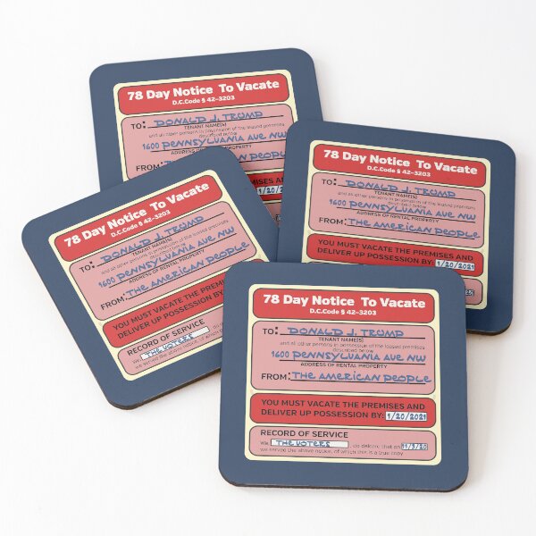 Item preview, Notice to Vacate designed and sold by HappySchnapper.