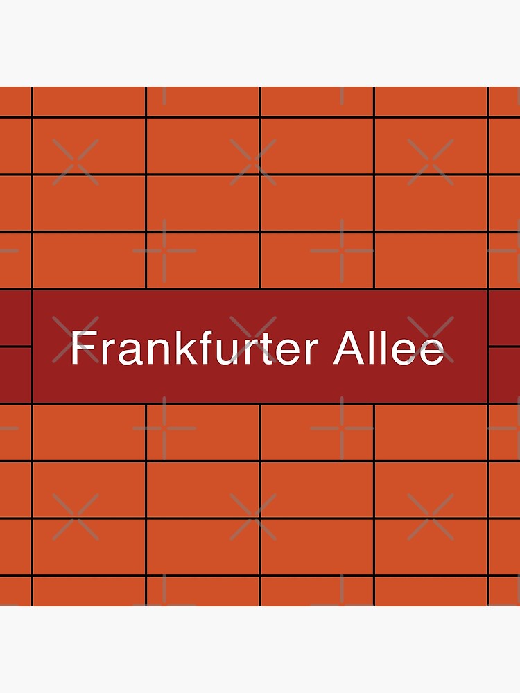 Frankfurter Allee Station Tiles (Berlin) by in-transit