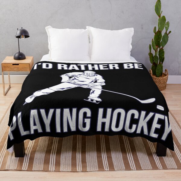 Artikelvorschau, Ich würde eher Hockey spielen entworfen und verkauft von teesaurus.