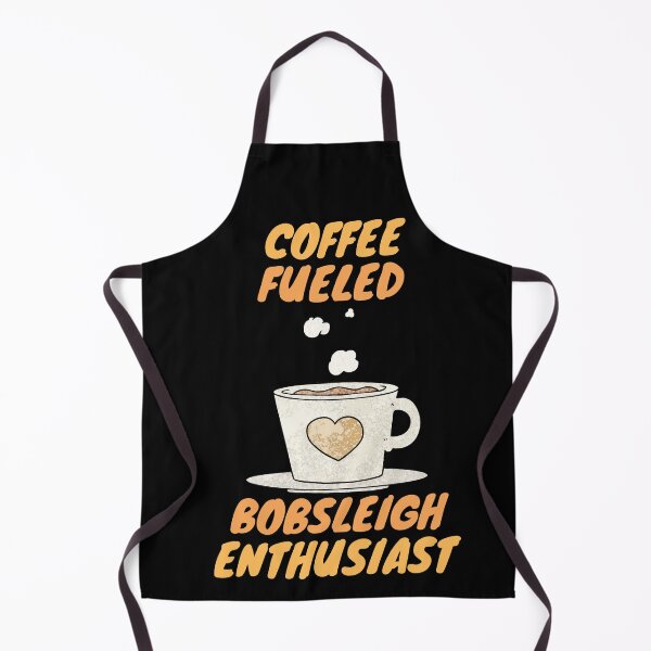 Item preview, Coffee fueled bobsleigh enthusiast designed and sold by SnowballStep.