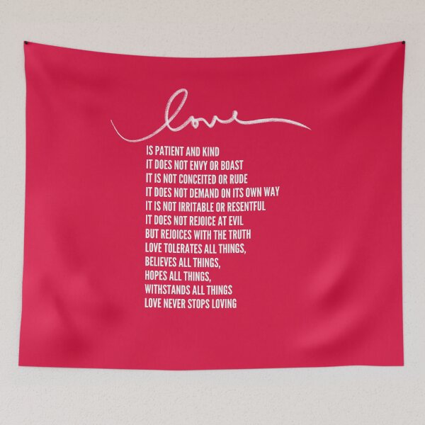 Item preview, What is Love 1 Cor 13 designed and sold by TheVine.