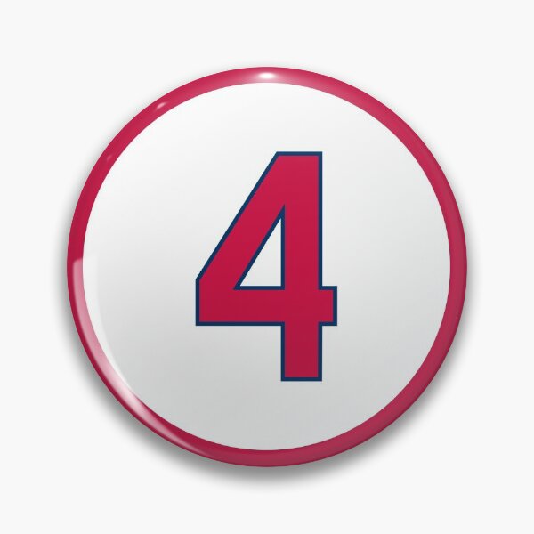 Item preview, Yadier Molina #4 Jersey Number designed and sold by StickBall.