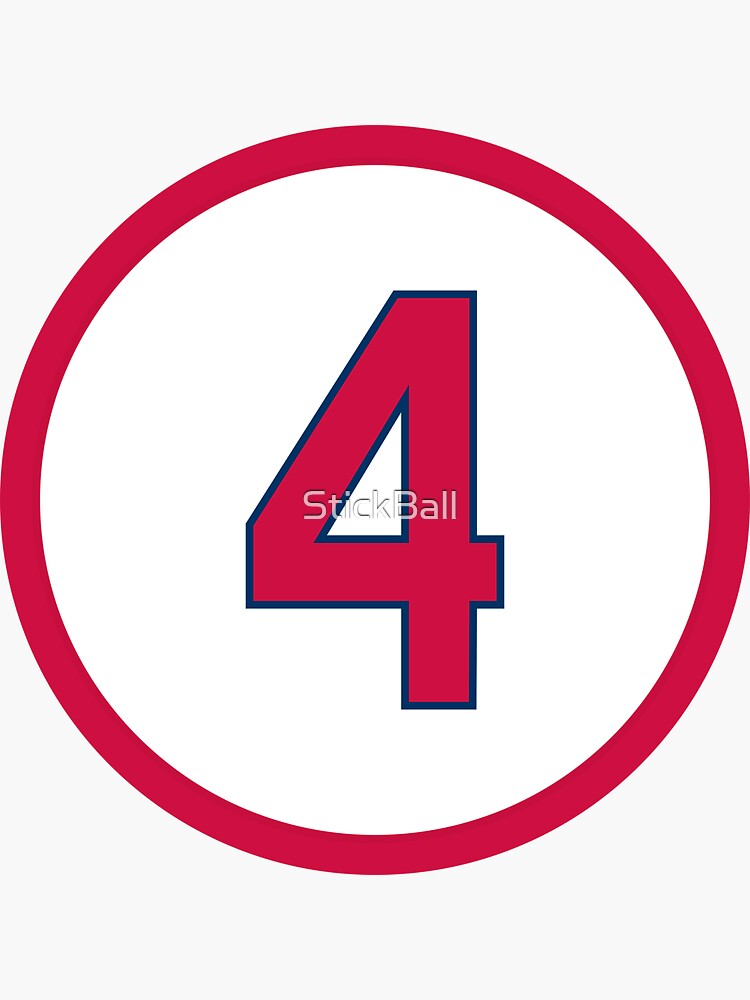 Willie McGee #51 Jersey Number Sticker for Sale by StickBall