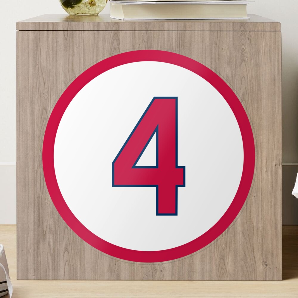 Yadier Molina #4 Jersey Number Magnet for Sale by StickBall