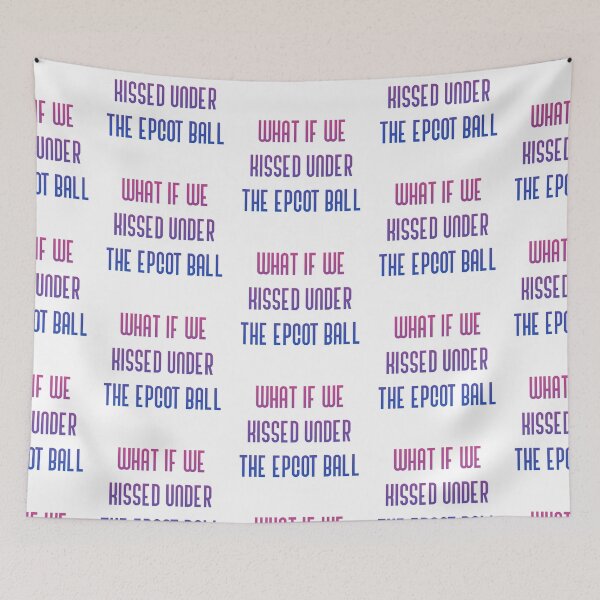 Item preview, Copy of What if we kissed under the Epcot ball designed and sold by broadwaygirl142.