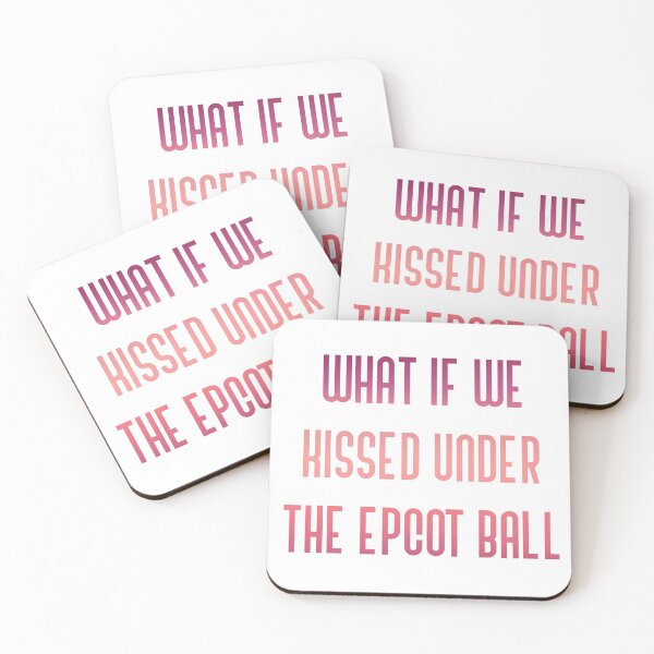 Item preview, What if we kissed under the Epcot ball designed and sold by broadwaygirl142.