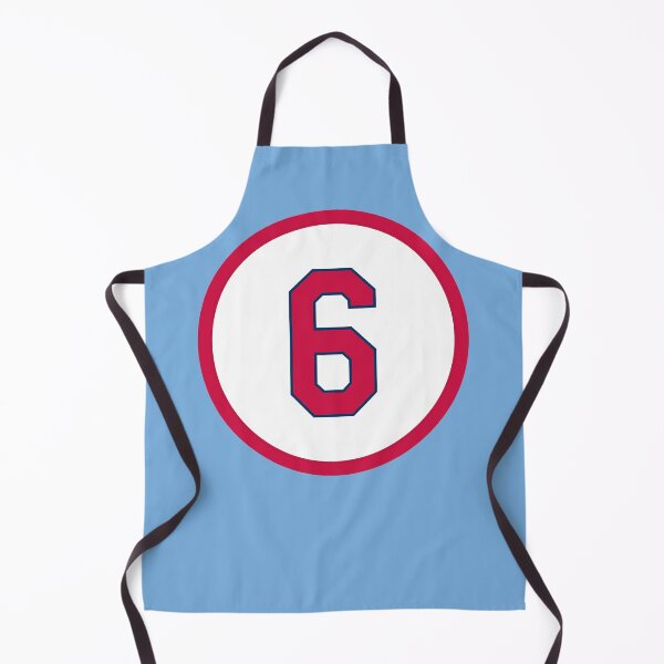 Item preview, Stan Musial #6 Jersey Number designed and sold by StickBall.