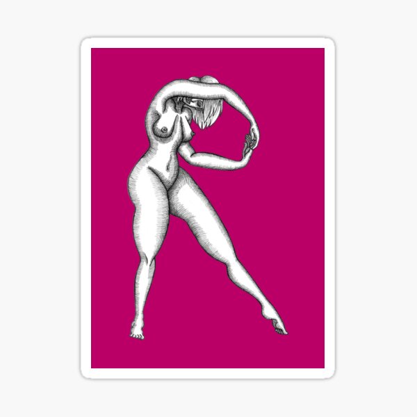 R Sticker