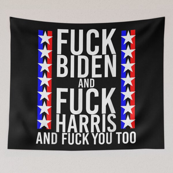 Item preview, Fuck Kamala Harris and Fuck Joe Biden Offensive designed and sold by BibbsVincent.