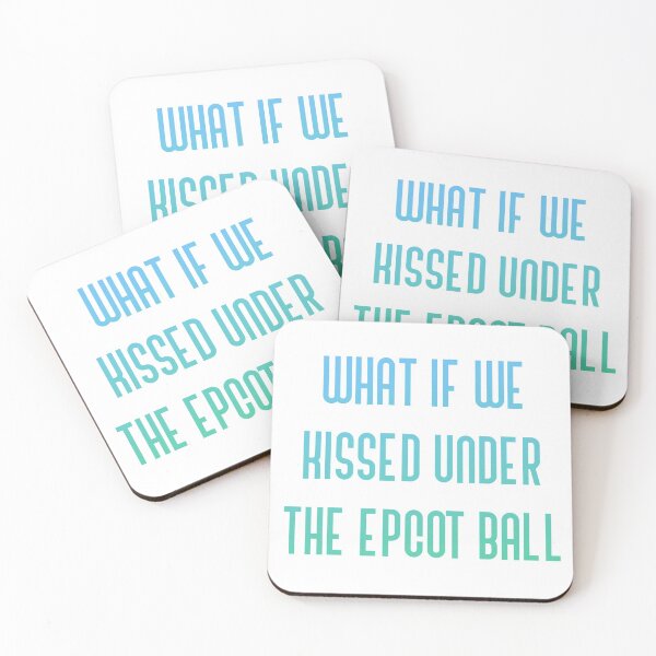 Item preview, What if we kissed under the Epcot ball designed and sold by broadwaygirl142.