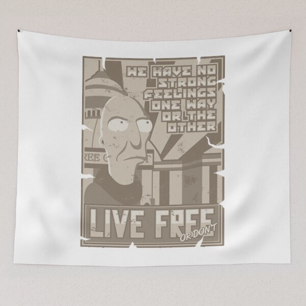 Item preview, LIVE FREE OR DON'T designed and sold by WayneEntwisle.
