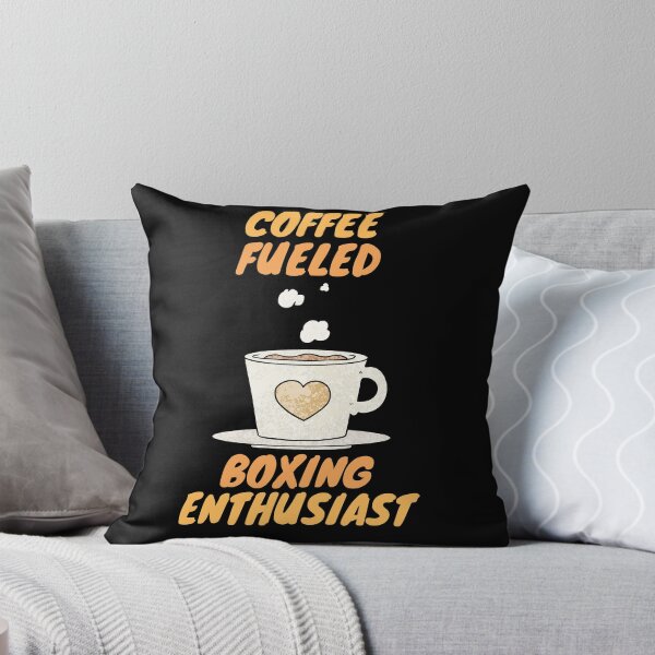 Item preview, Coffee fueled boxing enthusiast designed and sold by SnowballStep.