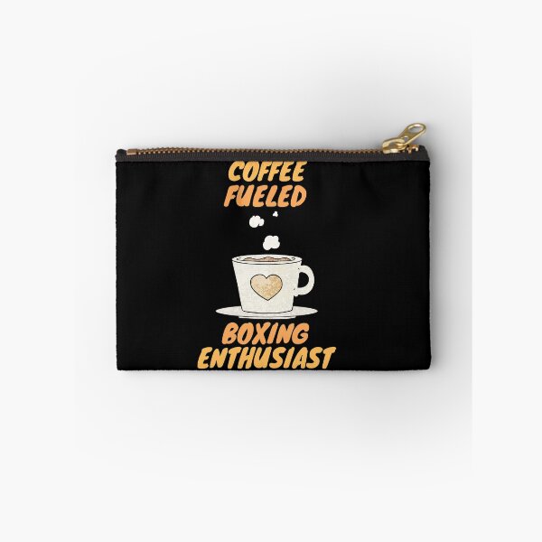 Item preview, Coffee fueled boxing enthusiast designed and sold by SnowballStep.