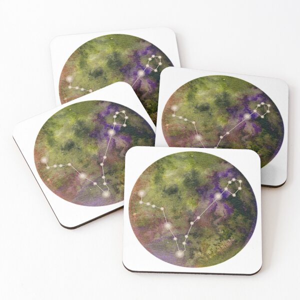 Item preview, Watercolor Zodiac Piscis Galaxy designed and sold by maruwatercolor.