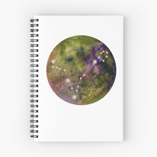 Item preview, Watercolor Zodiac Piscis Galaxy designed and sold by maruwatercolor.