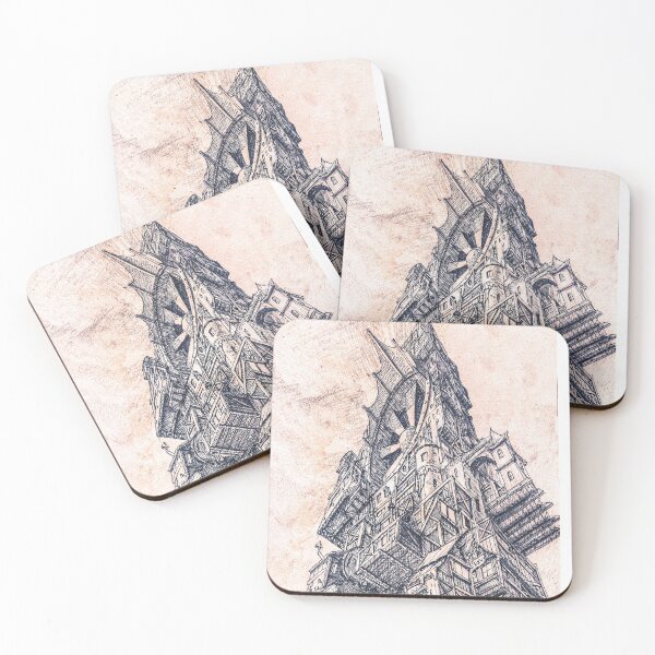 Item preview,  High town by Hayah Illustration designed and sold by Hayah-Illu.