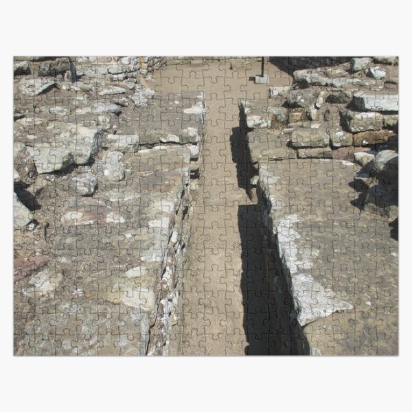 Merch #105 -- Route Between Rocks (Hadrian's Wall) Jigsaw Puzzle