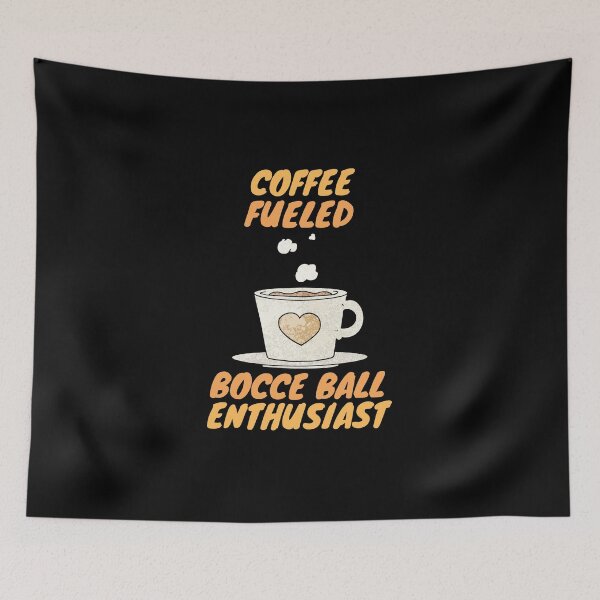 Item preview, Coffee fueled bocce ball enthusiast designed and sold by SnowballStep.