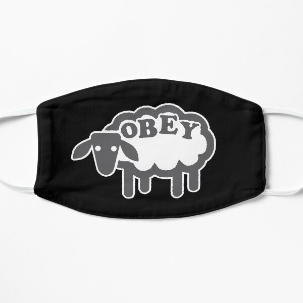 Obey Sheep Flat Mask