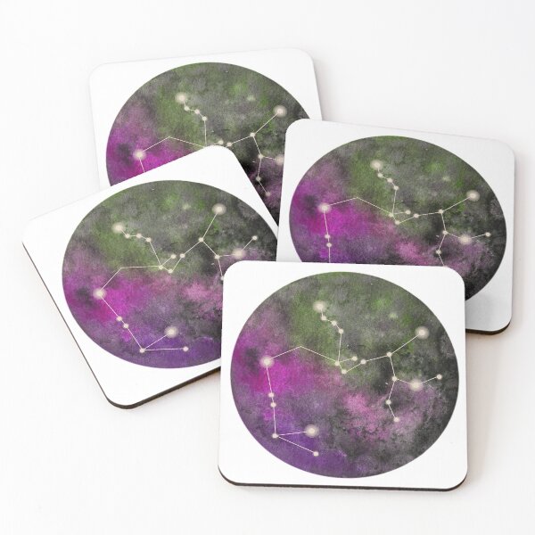 Item preview, Watercolor Zodiac Sagitarius Galaxy designed and sold by maruwatercolor.