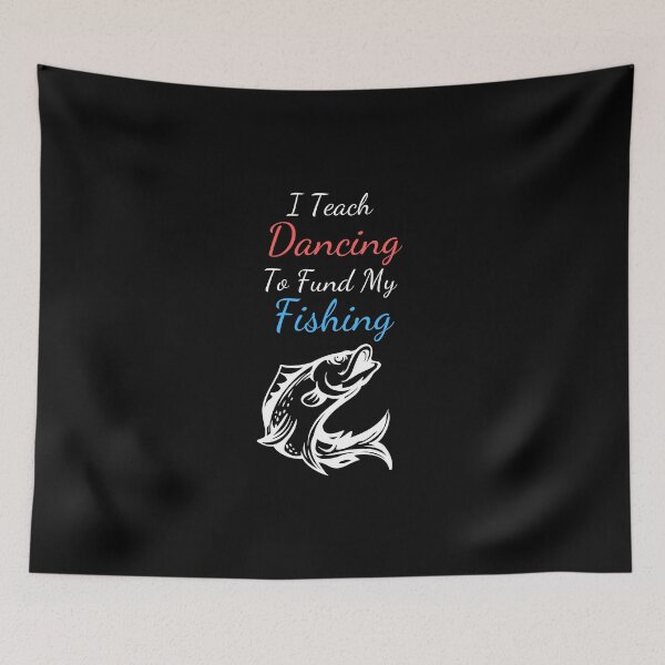 Item preview, Fishing dancing teacher designed and sold by SnowballStep.