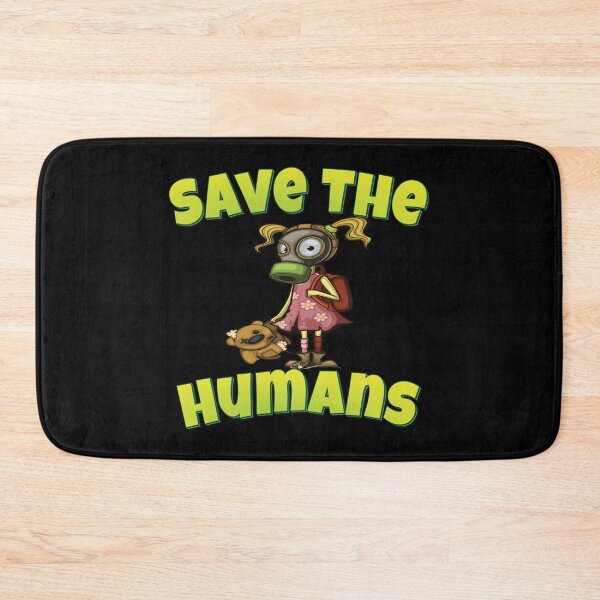 Item preview, Save The Humans Polluted Girl designed and sold by ProjectX23.