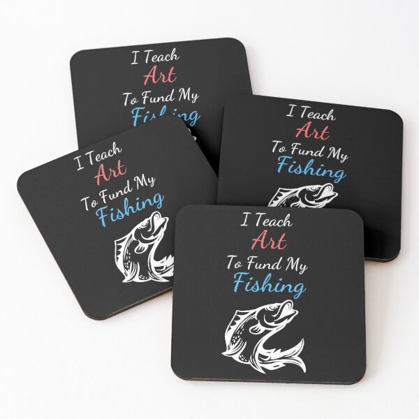 Item preview, Fishing art teacher designed and sold by SnowballStep.