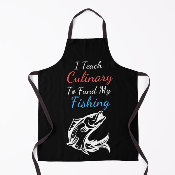 Item preview, Fishing culinary teacher designed and sold by SnowballStep.