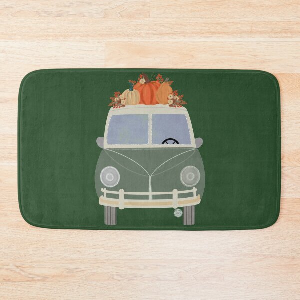 Item preview, Autumn Road Trip! Pumpkins, Gourd, Leaves and Flowers Original Art  designed and sold by RobinetteArt.