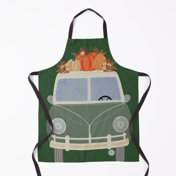 Item preview, Autumn Road Trip! Pumpkins, Gourd, Leaves and Flowers Original Art  designed and sold by RobinetteArt.