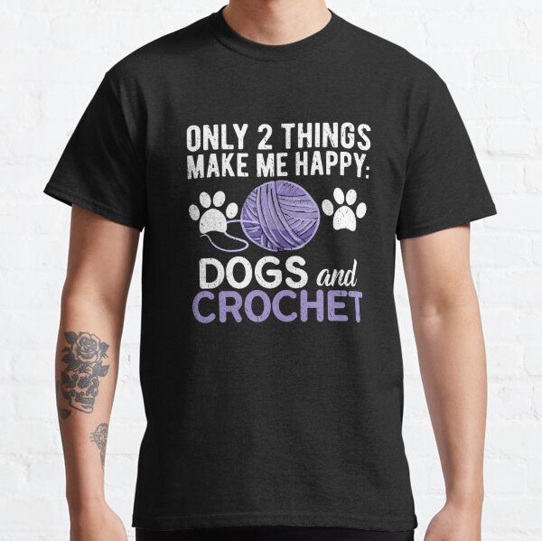 Funny cute crochet Classic T-Shirt