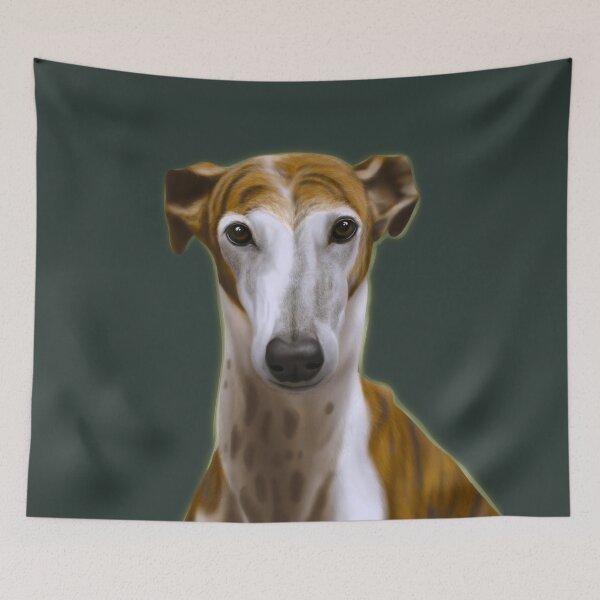 Item preview, Sighthound painting designed and sold by VEROfojt.