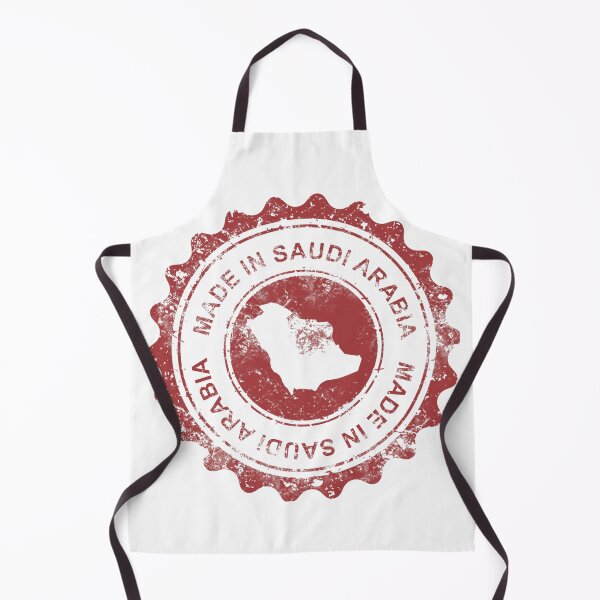 Item preview, Made in Saudi Arabia red stamp with a map designed and sold by ArabCorner.