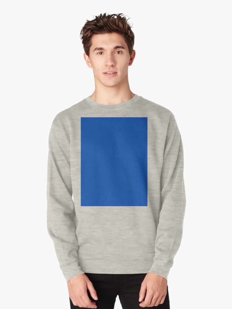 cobalt blue sweatshirt