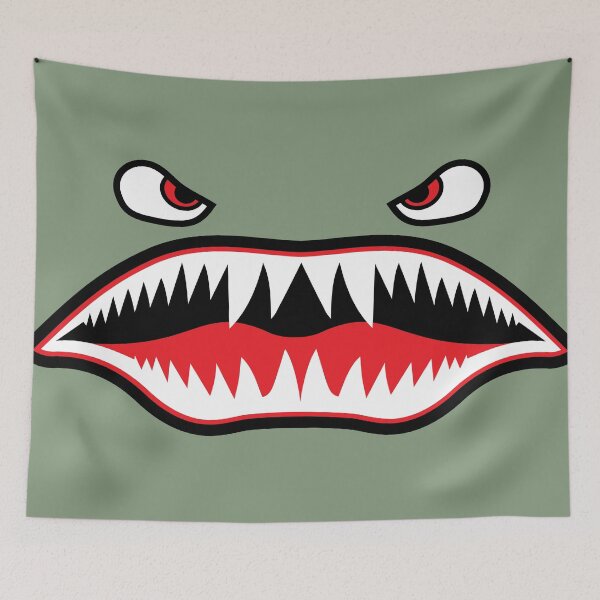 Item preview, Flying Tiger Shark Mouth designed and sold by Radial Designs.