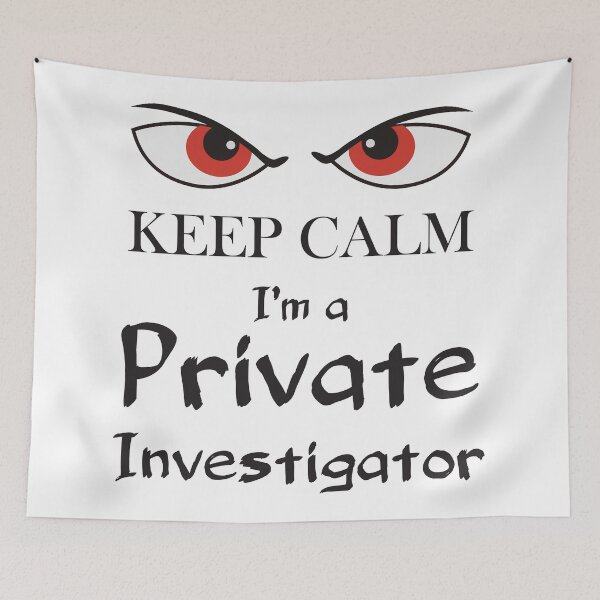 Item preview, Keep Calm I'm A Private Investigator designed and sold by 4AllTimes.