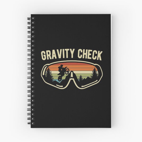 Item preview, Motocross Gravity Check Vintage Retro Dirt Bike Funny Gift designed and sold by tempotats.