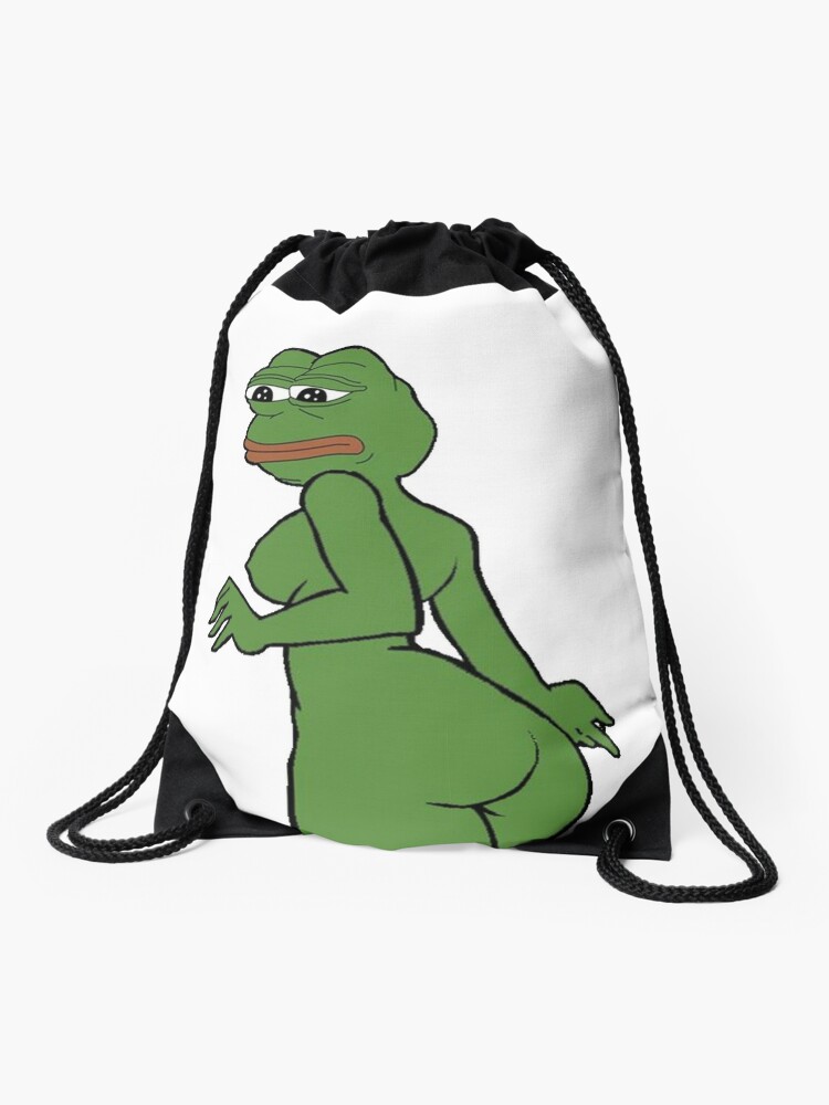 Sodapoppin Pepe Twitch Streamer Emote Pepega Dank Meme Duvet Cover