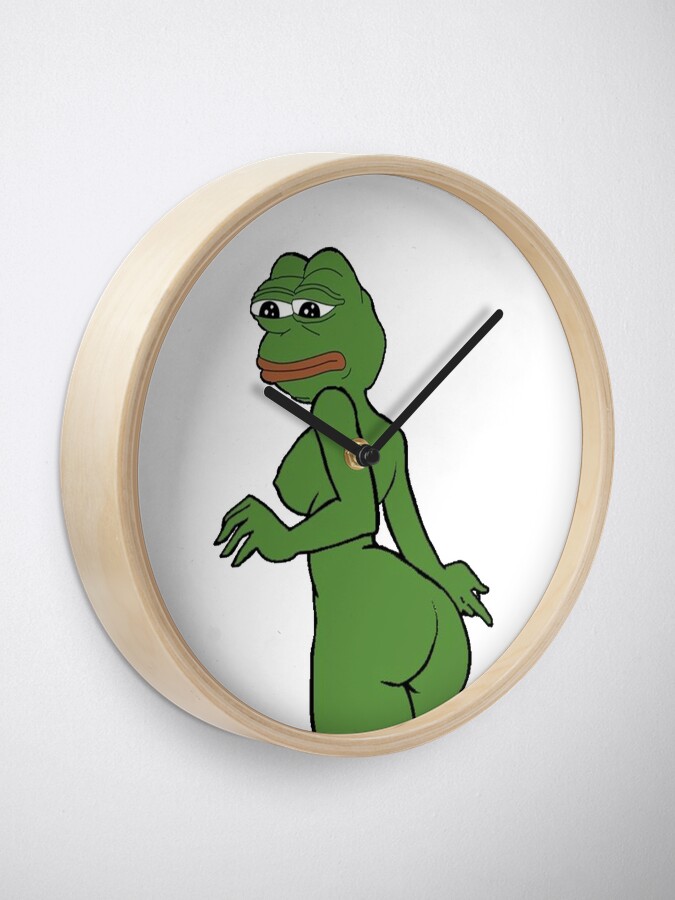 Pepega High Quality Emote Clock for Sale by OldDannyBrown