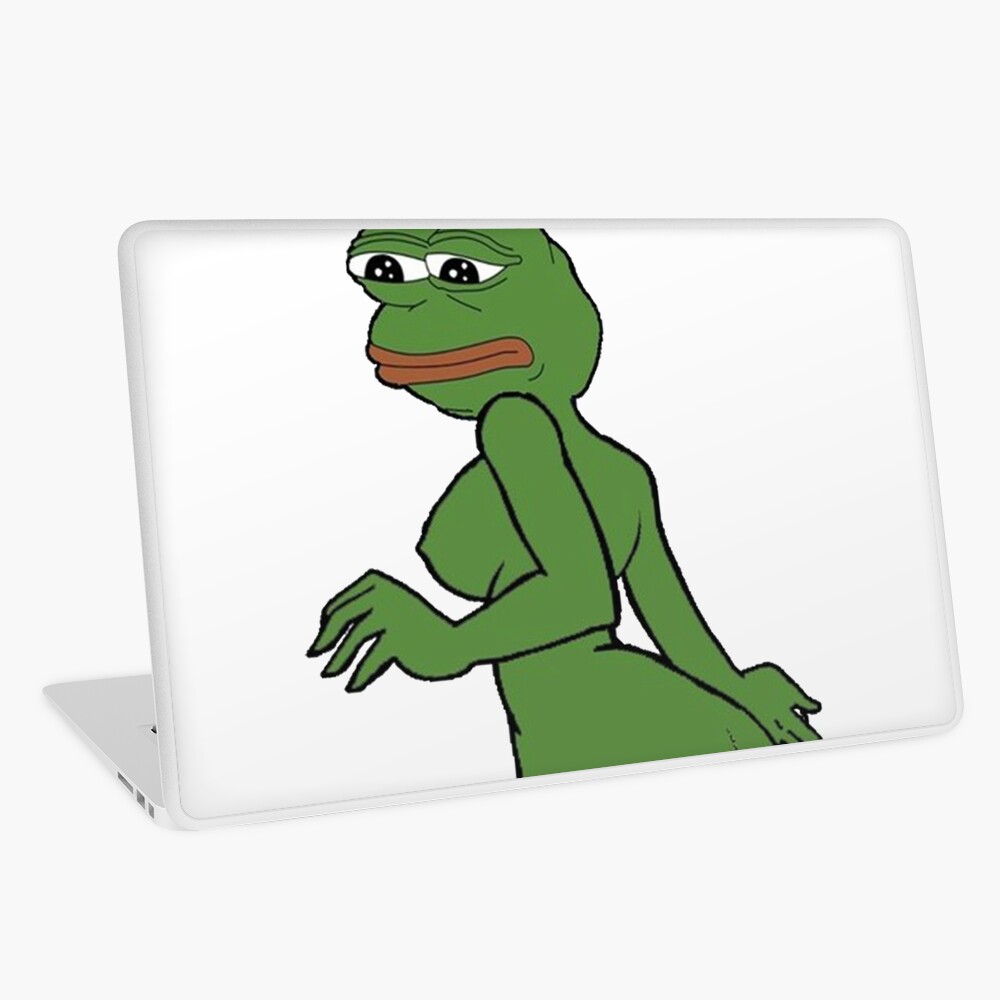 Pepega in HD Twitch Emote | Laptop Skin