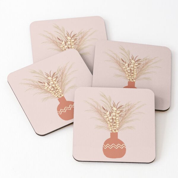 Item preview, Boho Pampas Grass and Leaves designed and sold by cation-studio.
