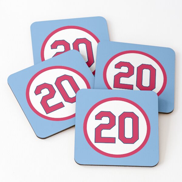 Item preview, Lou Brock #20 Jersey Number designed and sold by StickBall.