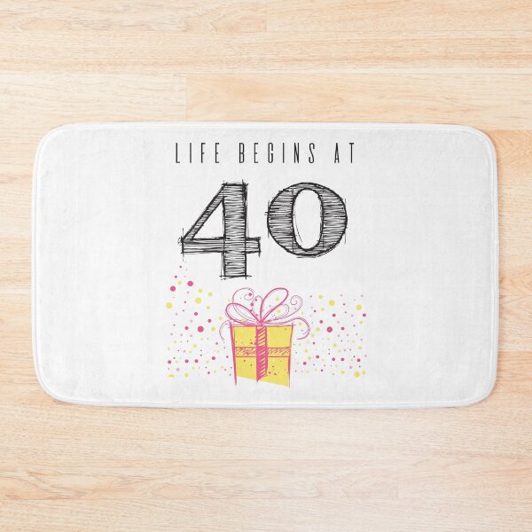 Item preview, Life Begins At 40 designed and sold by 4AllTimes.