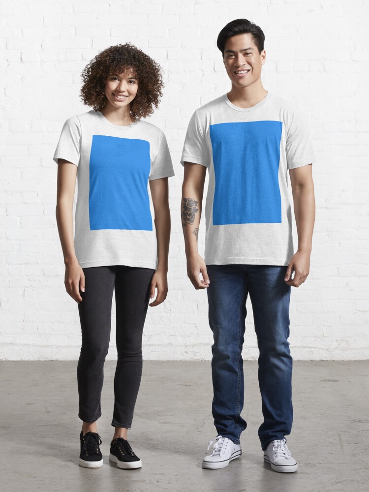 Dodger Blue Essential T-Shirt for Sale by SolidColors